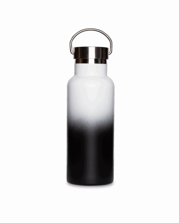 Fusion Thermosfles - Zwart Wit