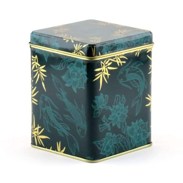 Blik vierkant 100 gram - Koi
